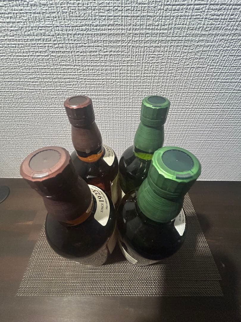 山﨑　白州　ウイスキー　4本セット　サントリー　700ml