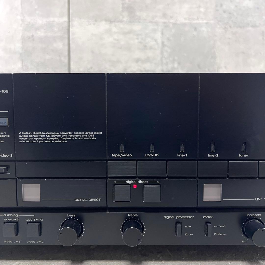 希少 ALPINE ラックスマンLV-109 プリメインアンプ