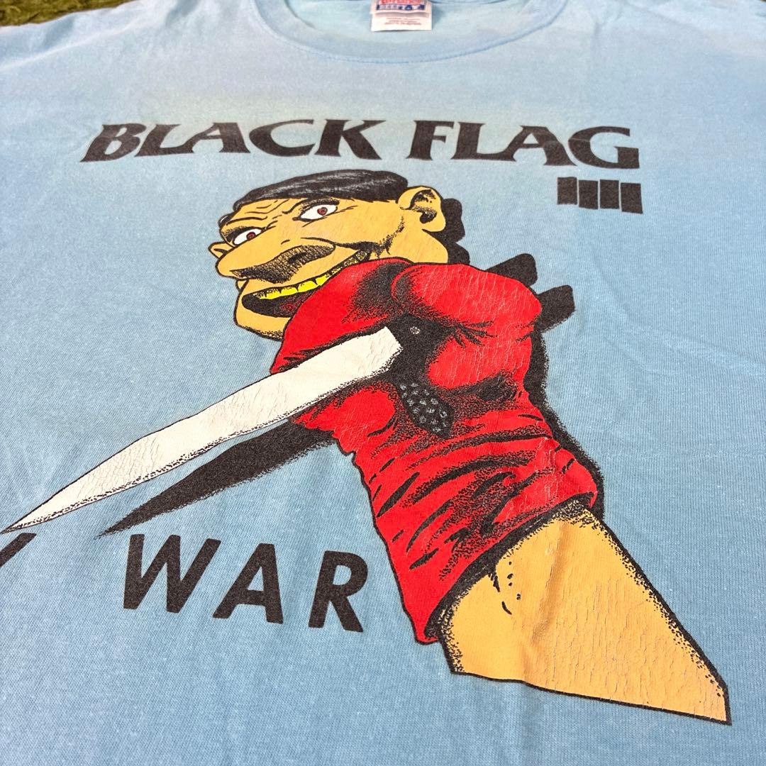 BLACK FLAG MY WAR Hanes BEEFYバンドT シャツXL