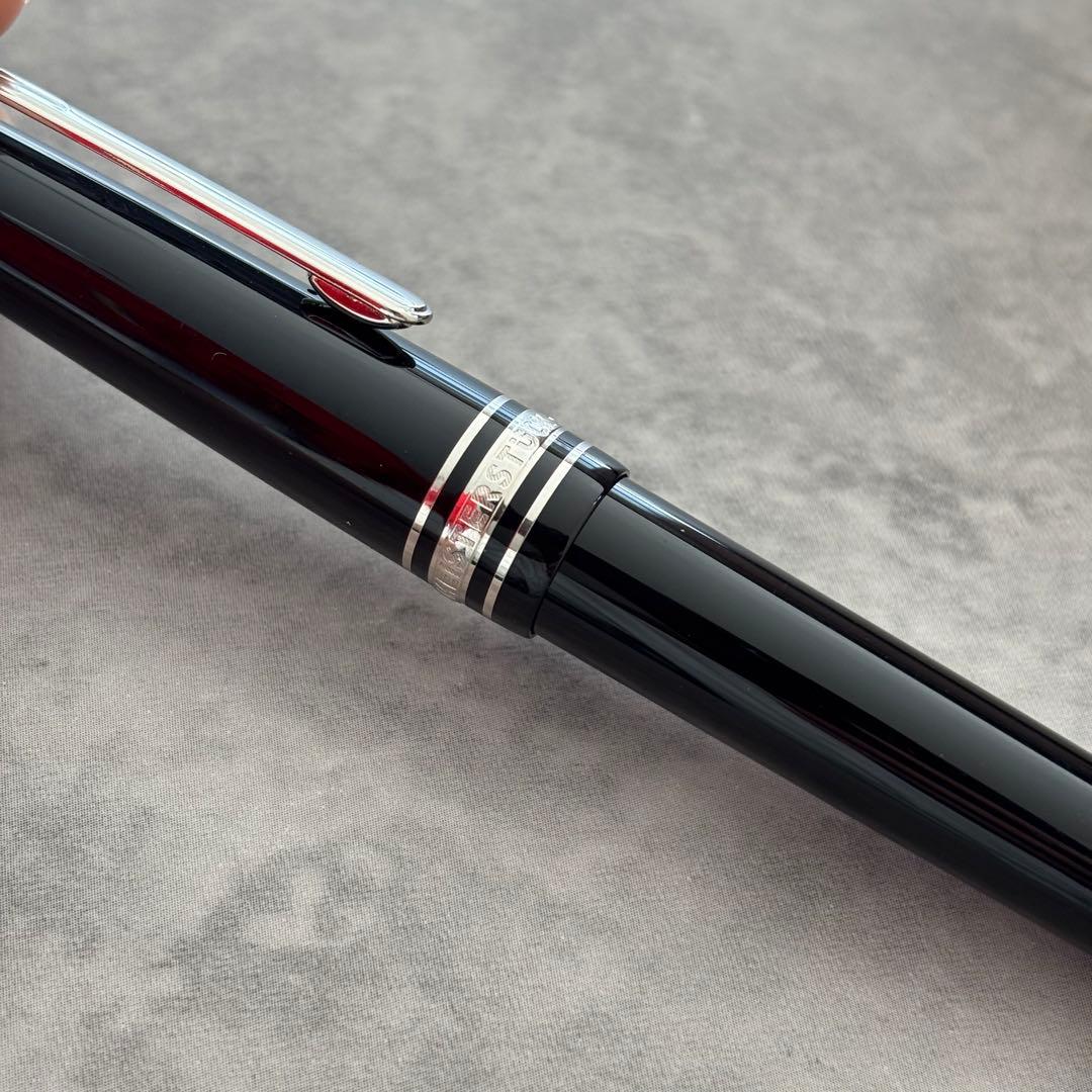 極美品　希少⭐︎ モンブラン 万年筆 １４５ マイスター プラチナライン　EF