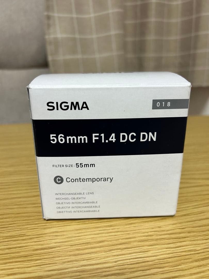 SIGMA 56mm F1.4 DC DN レンズ eマウント