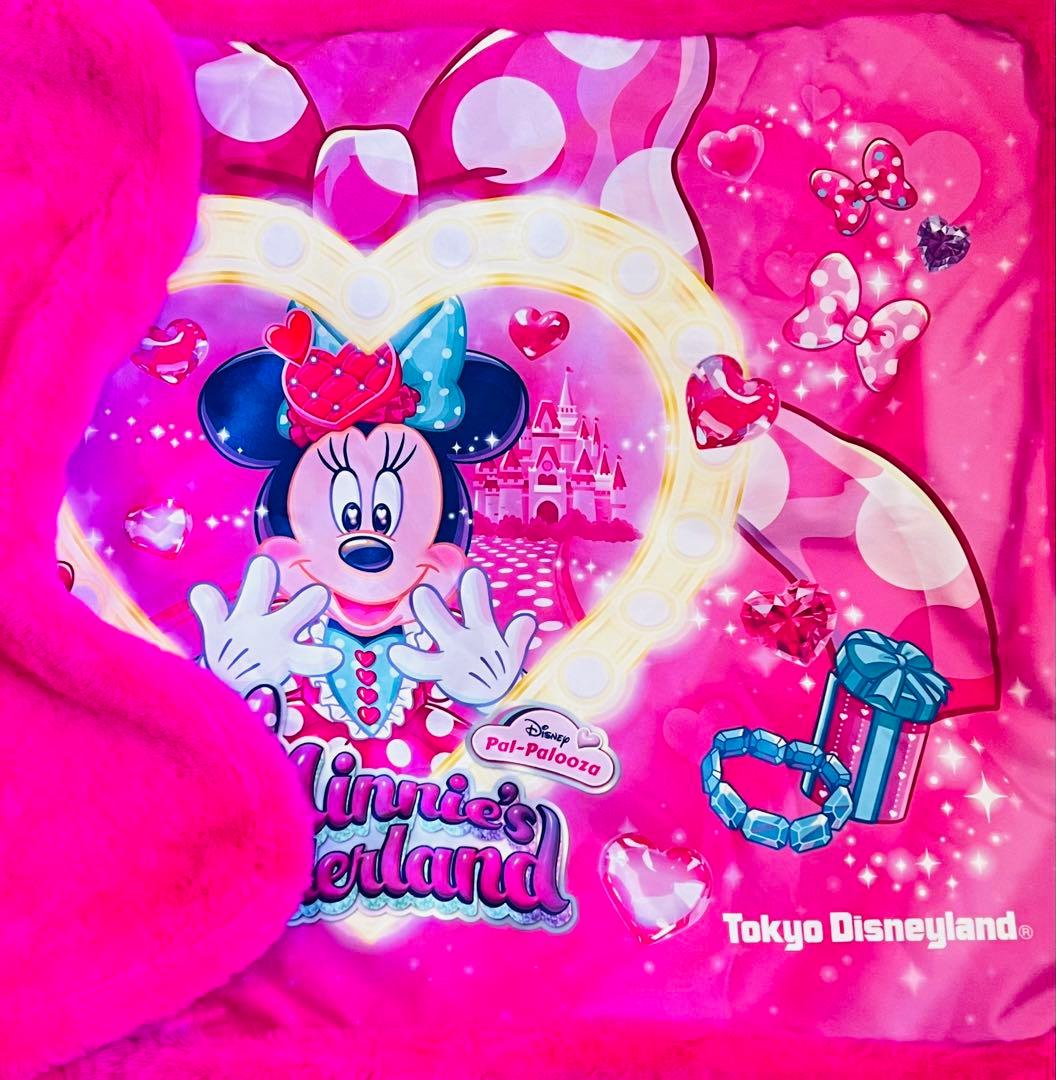 【ディズニーパルパルーザ　ミニーのファンダーランド ブランケット】
