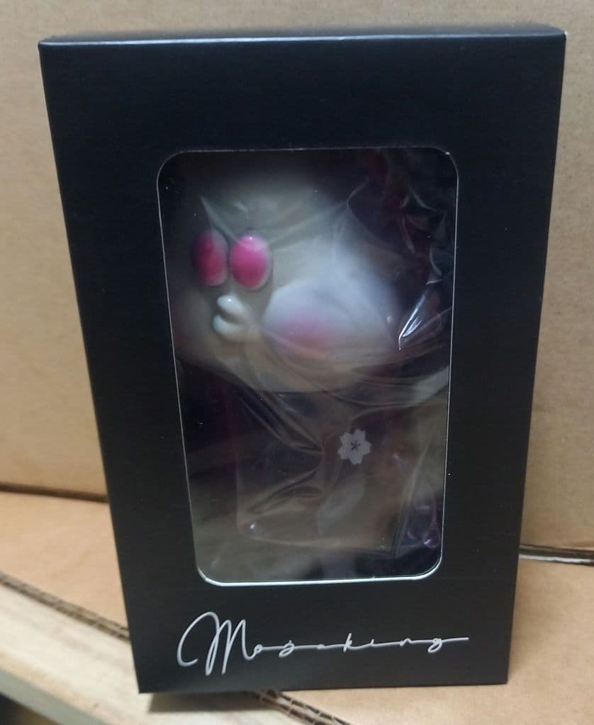 インディーズソフビ✨モジャキング✨クリアピンク✨美品✨