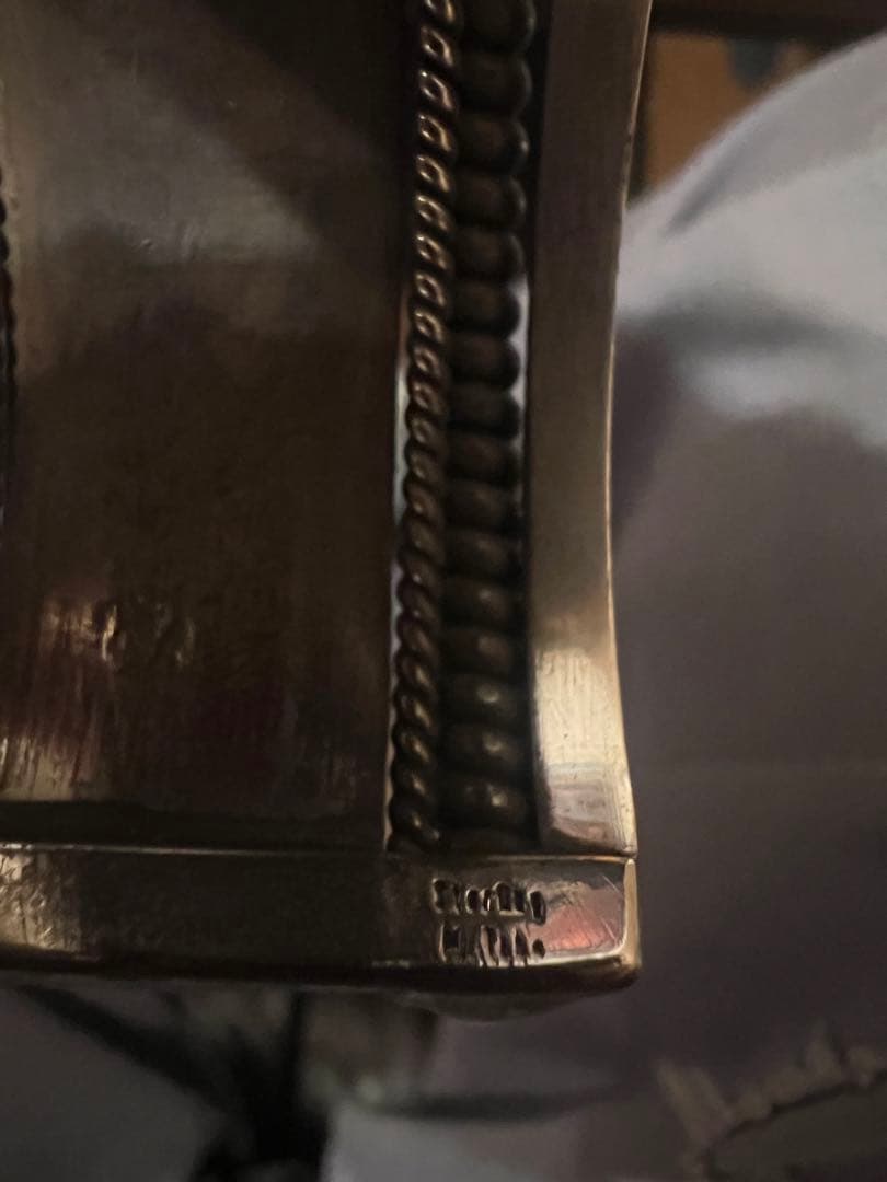 ナバホ ビンテージバングルsterling 極太TAHE