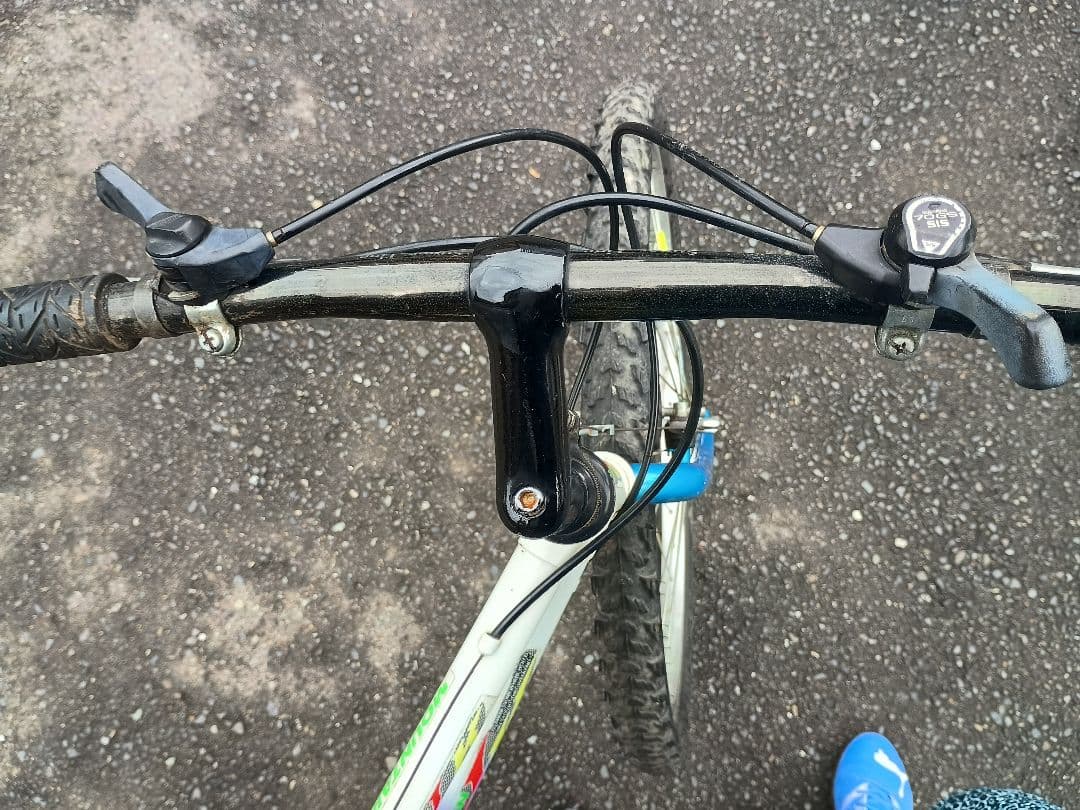 モノ好き様限定　マウンテンバイク26 3✕6段　ホワイトパープル狭山市引き取り