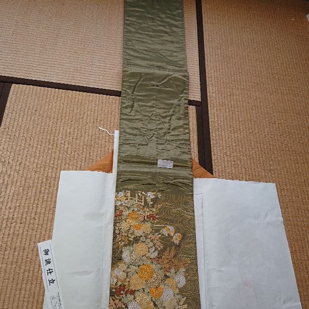 アンティークお買い得❗着物帯(袋帯)