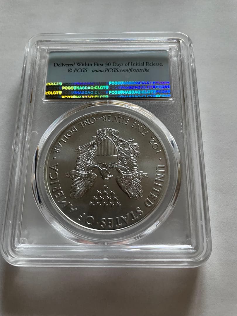 イーグル銀貨　1オンス　2020 PCGS MS69 ファーストストライク