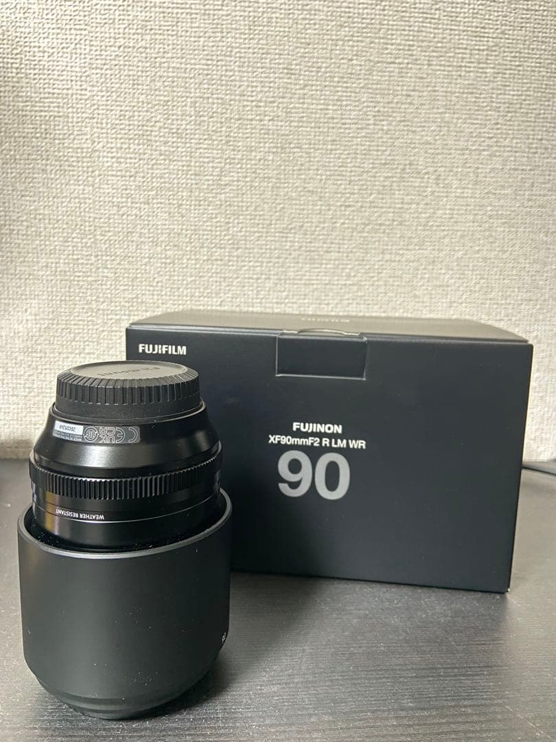 【美品】FUJIFILM XF90mmF2 R LM WR Xマウント レンズ