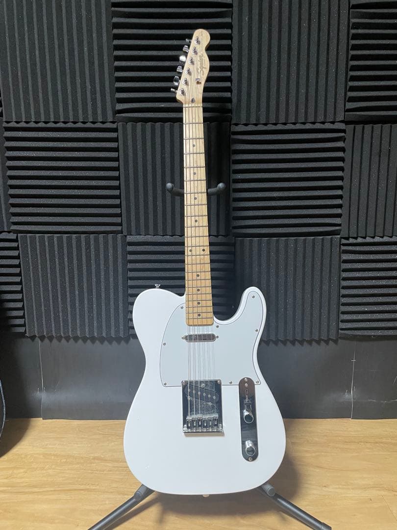 squier affinity Arctic White テレキャスター