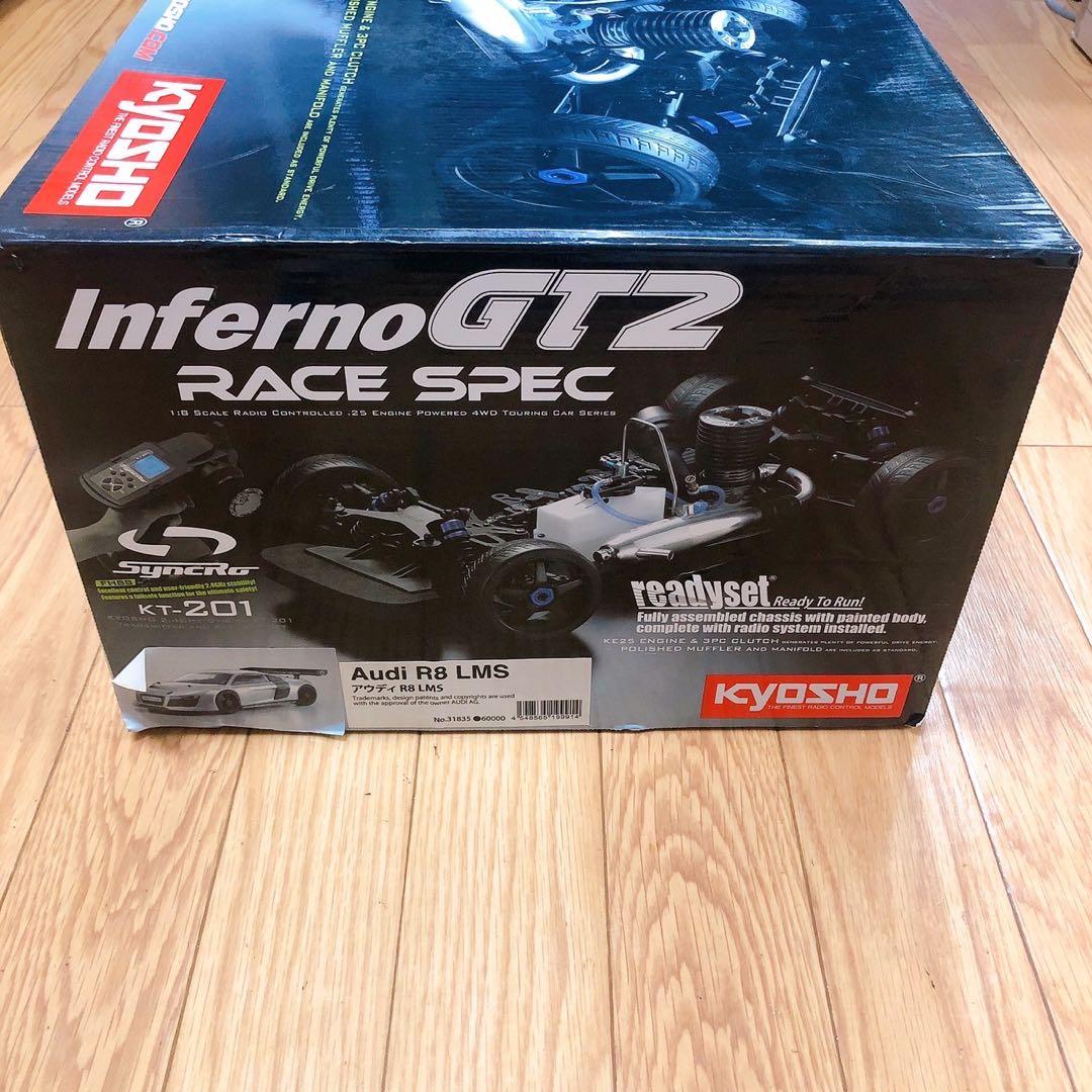 京商 インファーノGT2 RACE SPEC アウディ R8 LMS セット