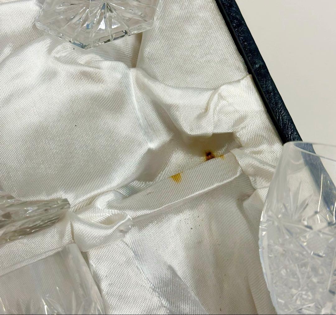 SAINT LOUIS クリスタルガラス グラス 6個セット アンティーク