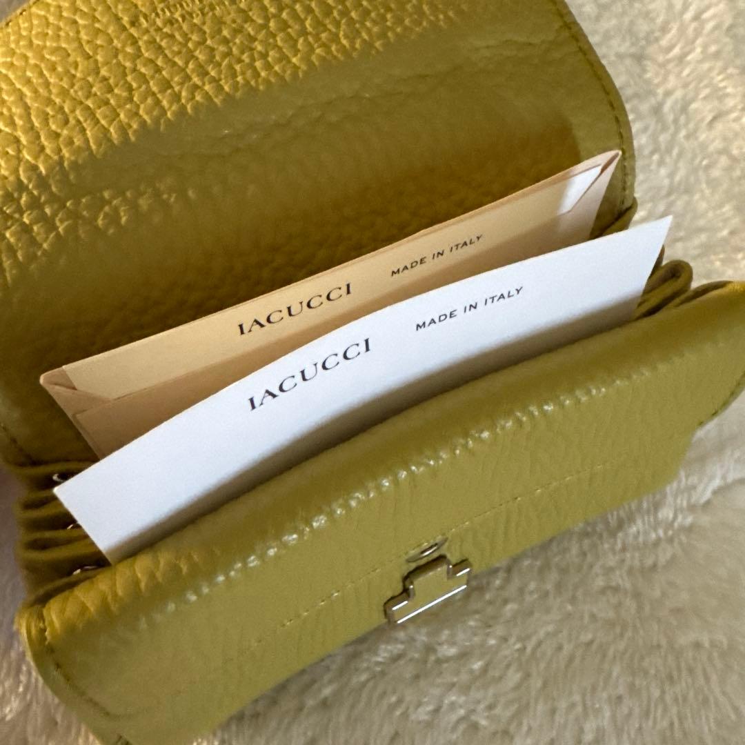 期間限定値下げ【新品未使用】IACUCCI イエロー 財布