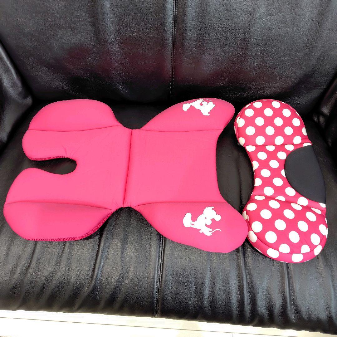 美品　HG ミニーマウス チャイルドシート ピンク 西松屋 限定　廃盤　可愛い