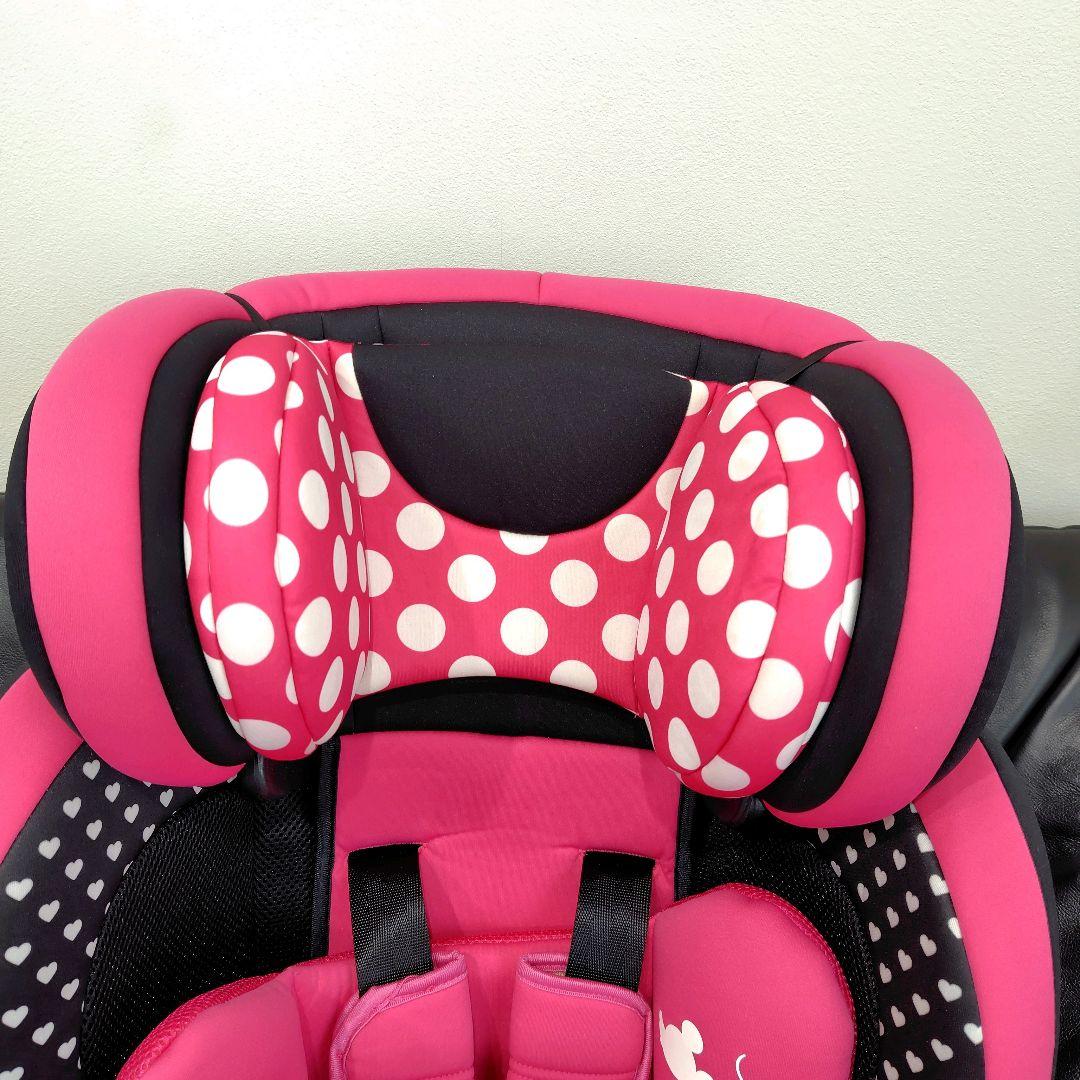 美品　HG ミニーマウス チャイルドシート ピンク 西松屋 限定　廃盤　可愛い