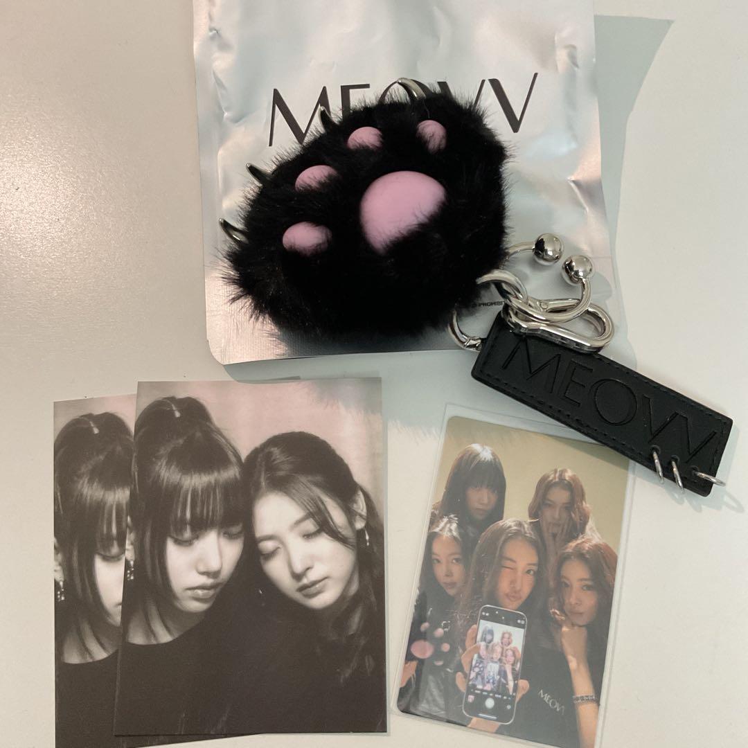 meovv jelly paw keyring シークレット