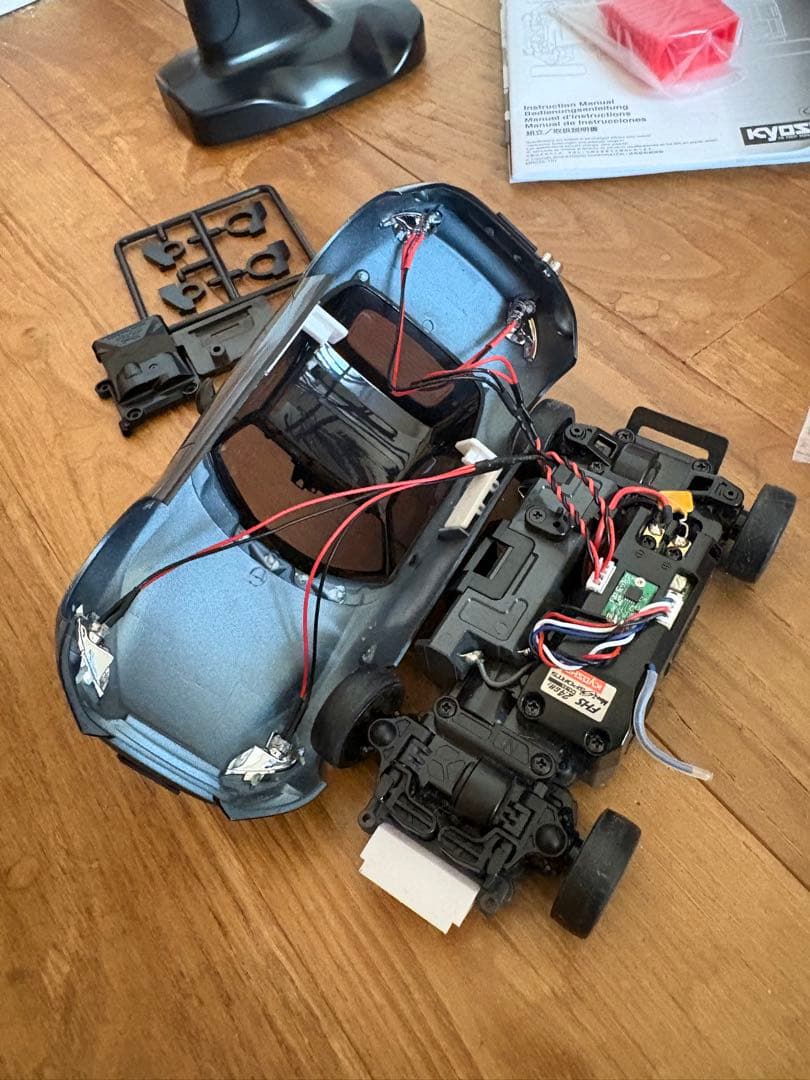 京商 ミニッツ Mini-Z AWD ロードスター ジャイロセンサー ライト搭載