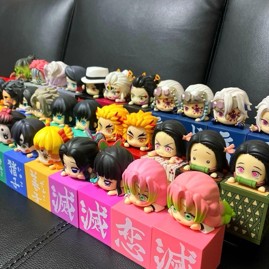 【※初版】 鬼滅の刃 ひっかけフィギュア 胡蝶しのぶ 不死川実弥 時透無一郎