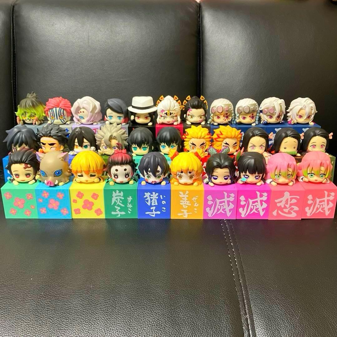【※初版】 鬼滅の刃 ひっかけフィギュア 胡蝶しのぶ 不死川実弥 時透無一郎