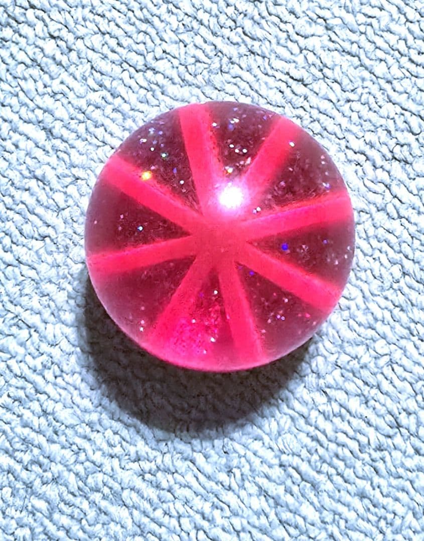 アニマロッタ 赤ラメボール まとめ売り 星割り多数