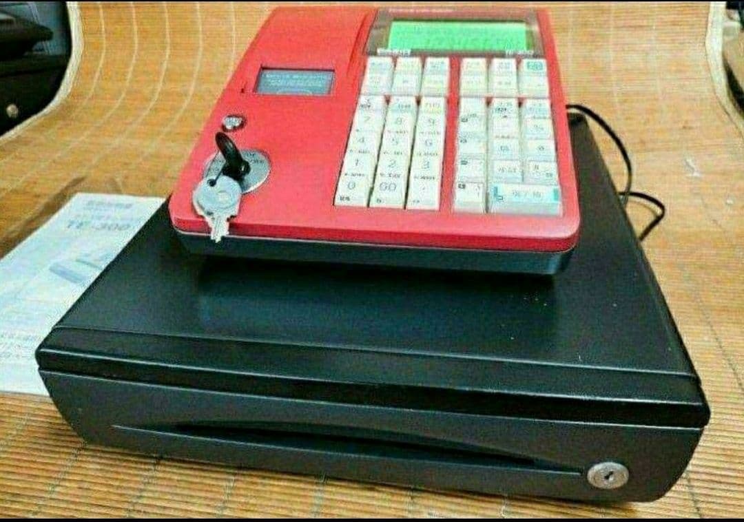 カシオレジスター　TE-300　フル設定無料　送料無料人気機種　499961