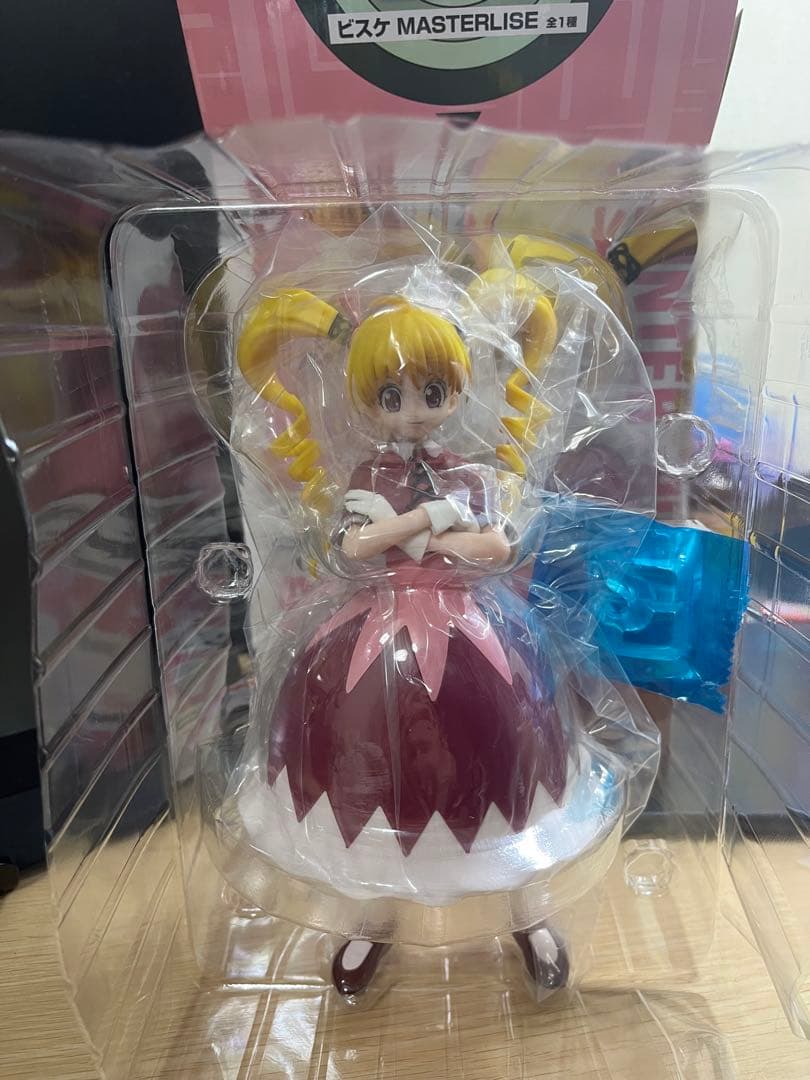 HUNTER×HUNTER 一番くじ　D賞　ビスケ　フィギュア+おまけカード多数