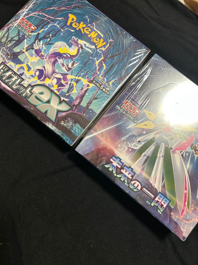 ポケカ　5boxセット　シュリンク付き