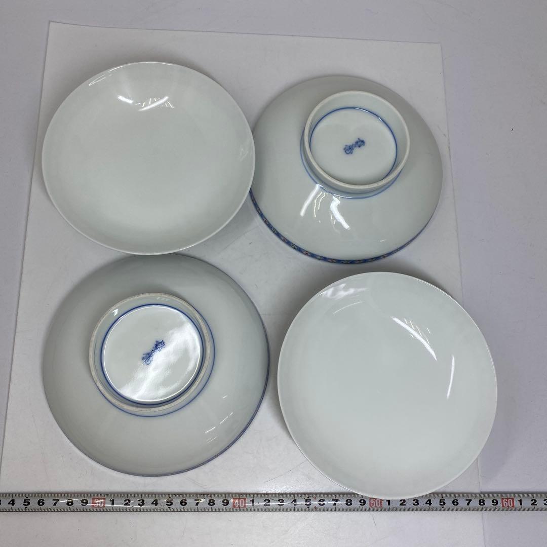 十二代　酒井田柿右衛門 蓋付丼2客　共箱　タエニ　東さ7-0607①