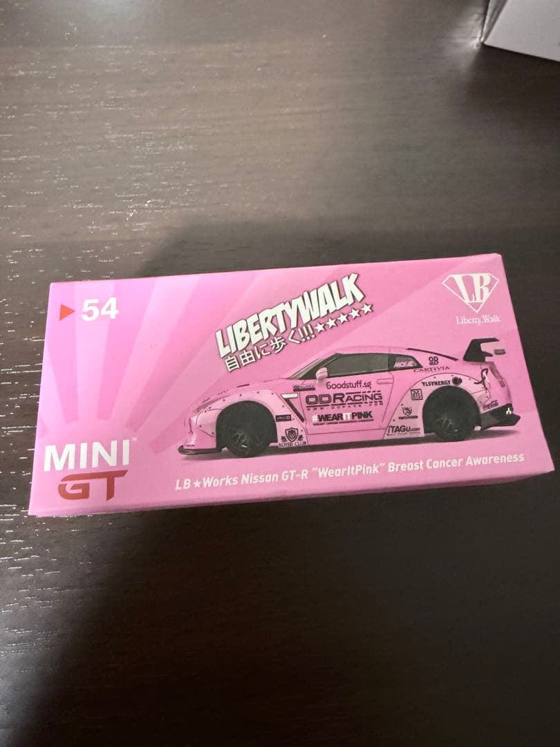 MINI GT LB+Works Nissan GT-R ピンク 54