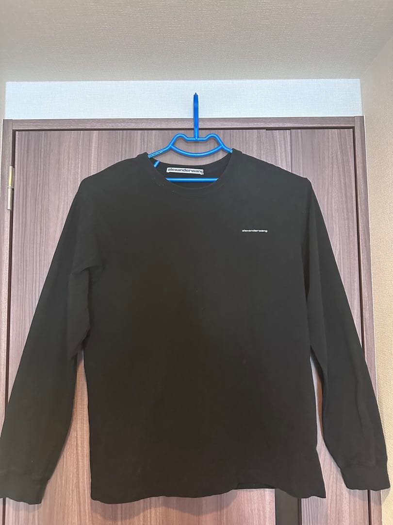 alexanderwang ブラック 長袖Tシャツ