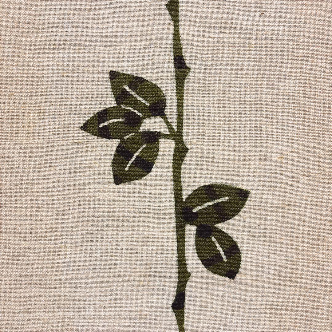 【希少】ろうけつ染掛け軸　バラ　タペストリー