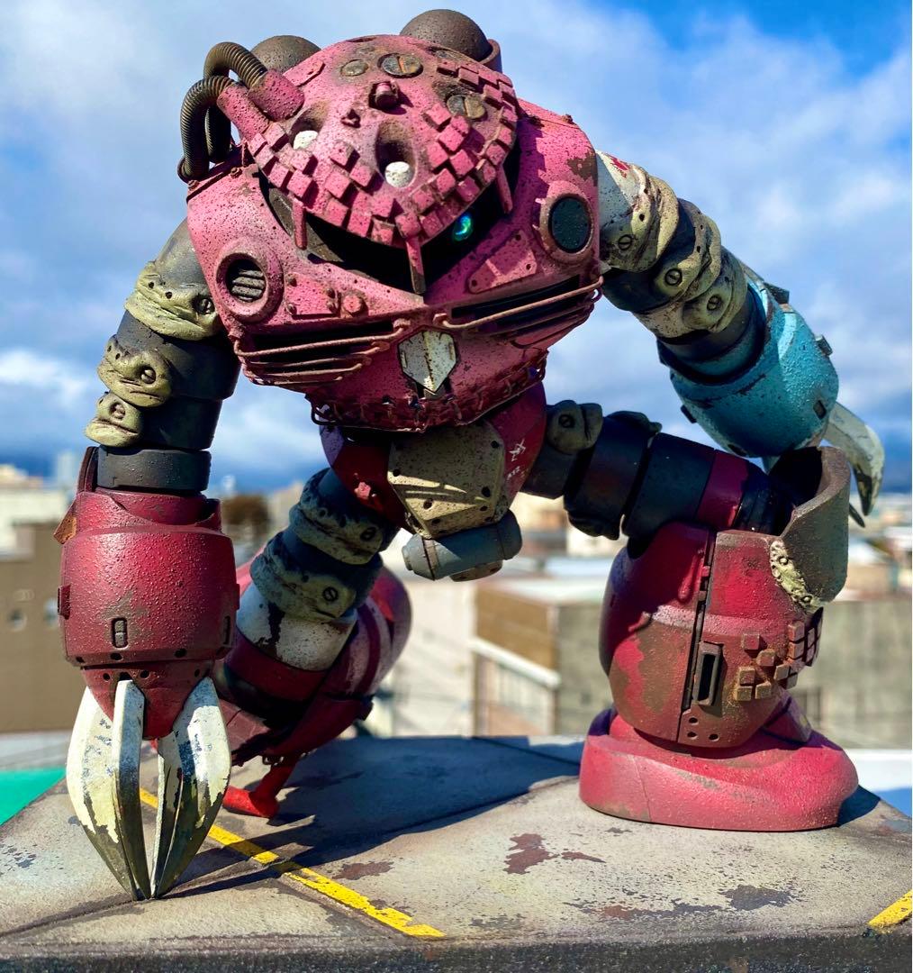 ガンプラ MG 1/100 MSM-07S シャア専用 ズゴック　完成品