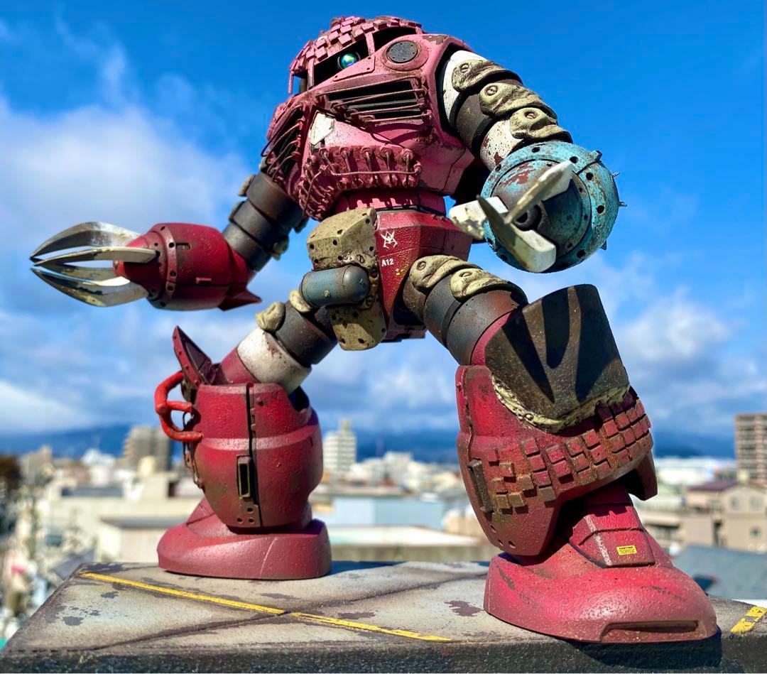 ガンプラ MG 1/100 MSM-07S シャア専用 ズゴック　完成品