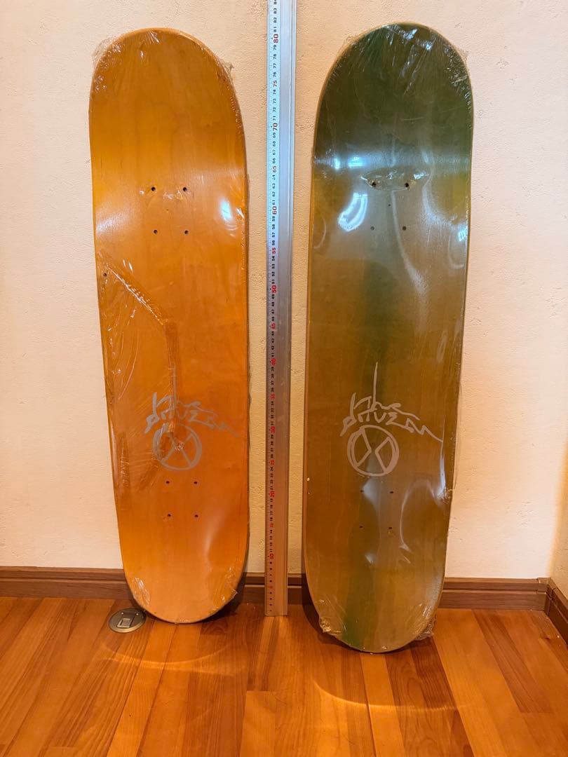 ドリブン　デイビットマン　スケートボードデッキ2枚組セット　チョッパー　ハーレー