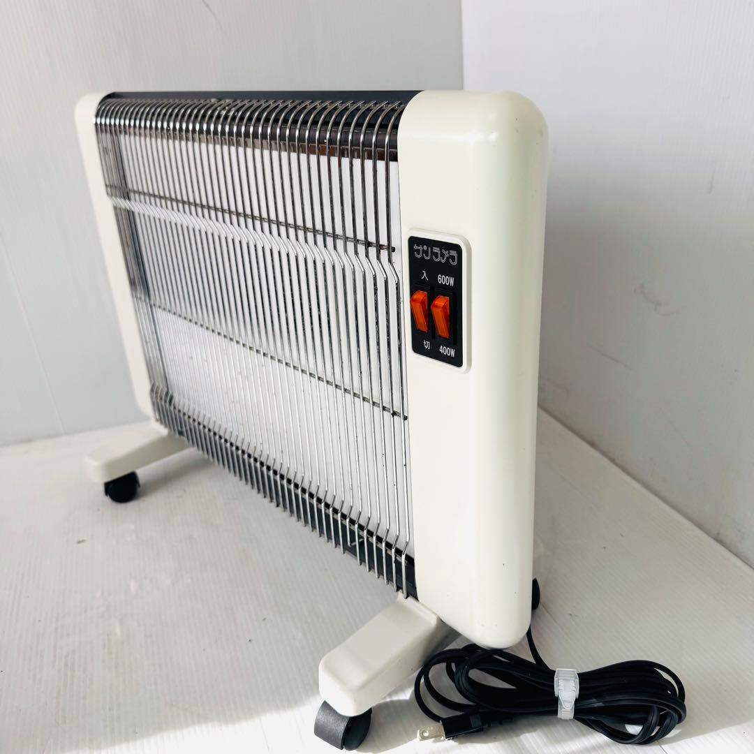 サンラメラ600w電気ヒーターキャスター付き