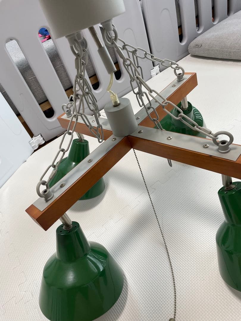 ハモサ　スナフキンクロス　シーリングライト　グリーン