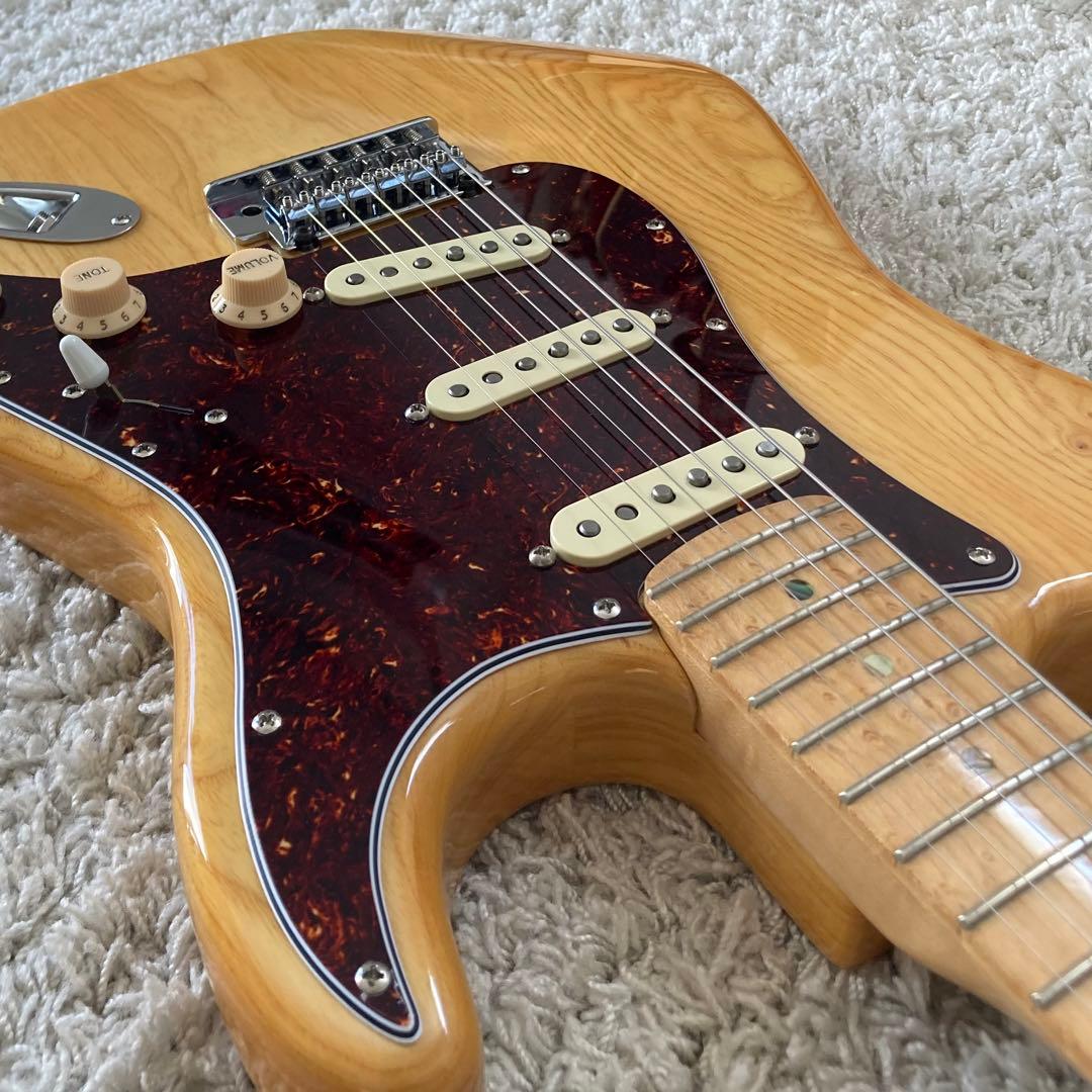 Fender Lite Ash Stratocaster ピックアップ換装