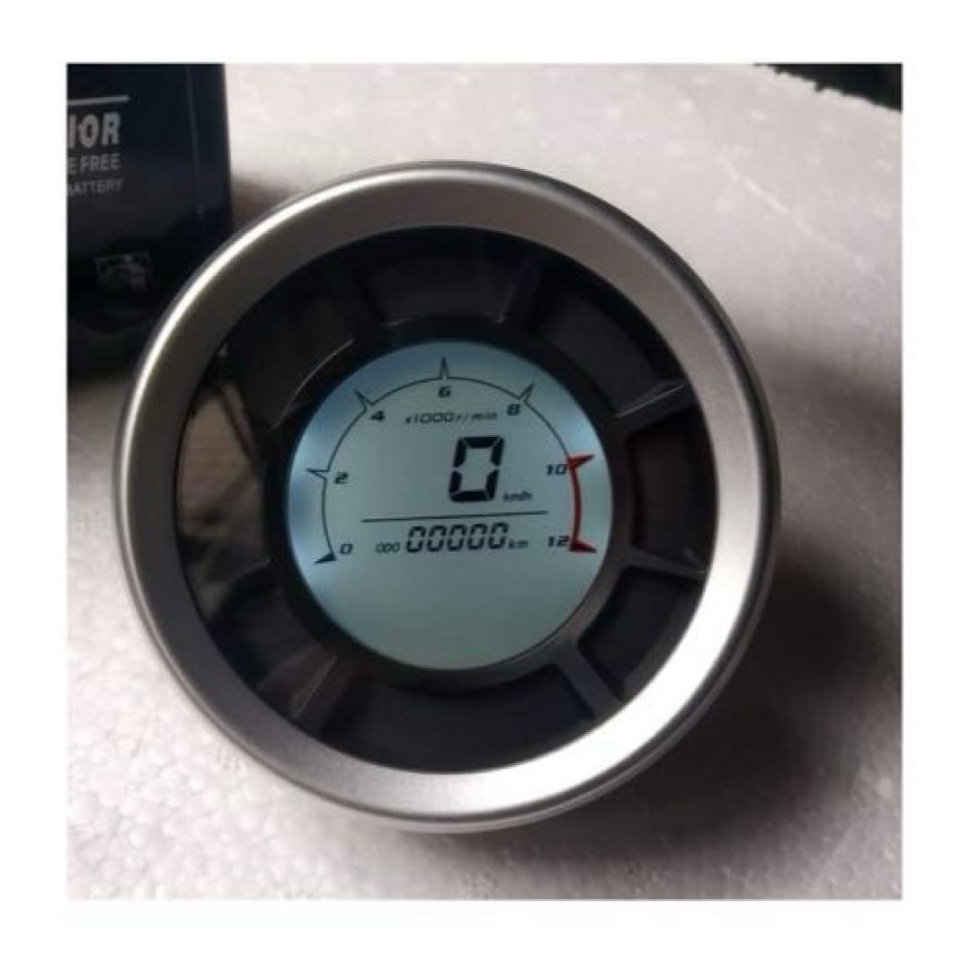 タコメーター オドメーター 12000RPM 199km/h