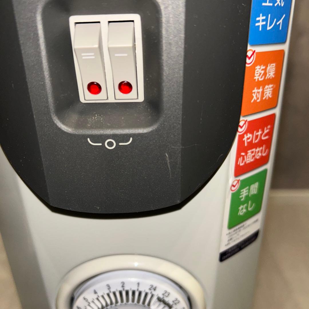 美品 DeLonghi RHJ10F1015-DG オイルヒーター デロンギ