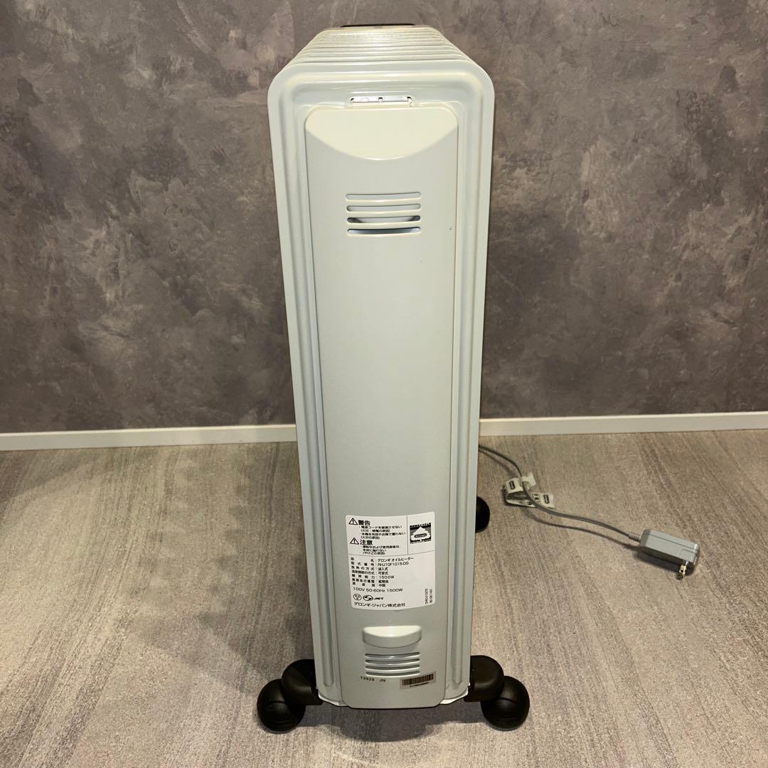 美品 DeLonghi RHJ10F1015-DG オイルヒーター デロンギ
