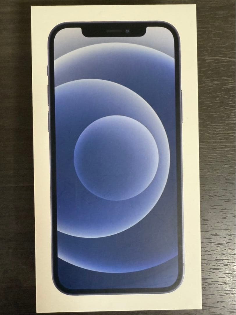iPhone12ブラック128GB 箱付き 初期化済み SIMロック解除済み