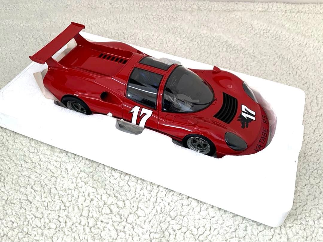 京商　サーキットの狼 YATABE RS 流石島レース仕様 1/18スケール