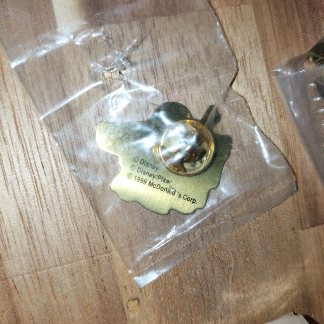 ピンバッジ PINS マクドナルド　トイストーリー ピンバッジ　激レア　1999