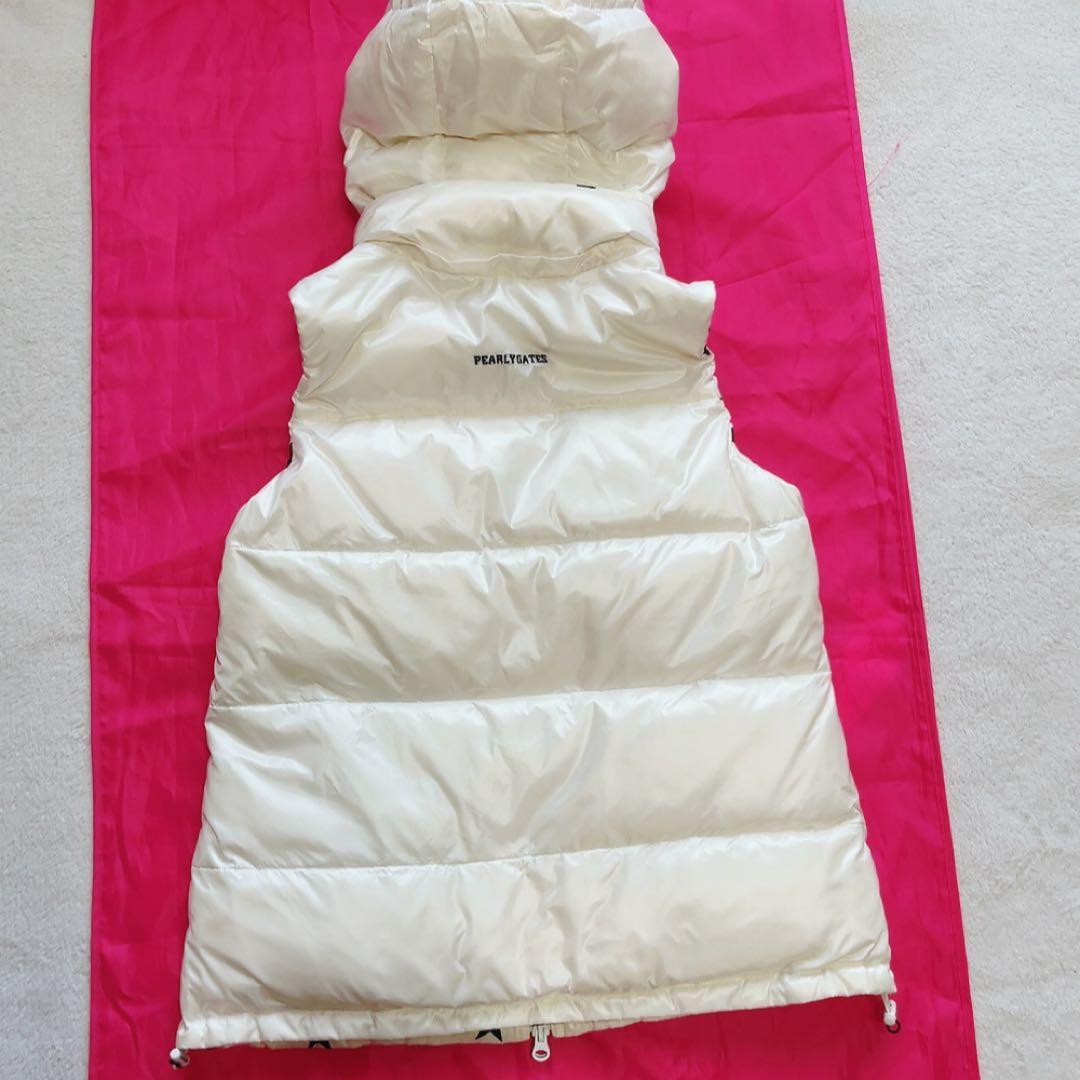 パーリーゲイツ　セットアップ　ダウン　ベスト　スカート　スター　リバーシブル