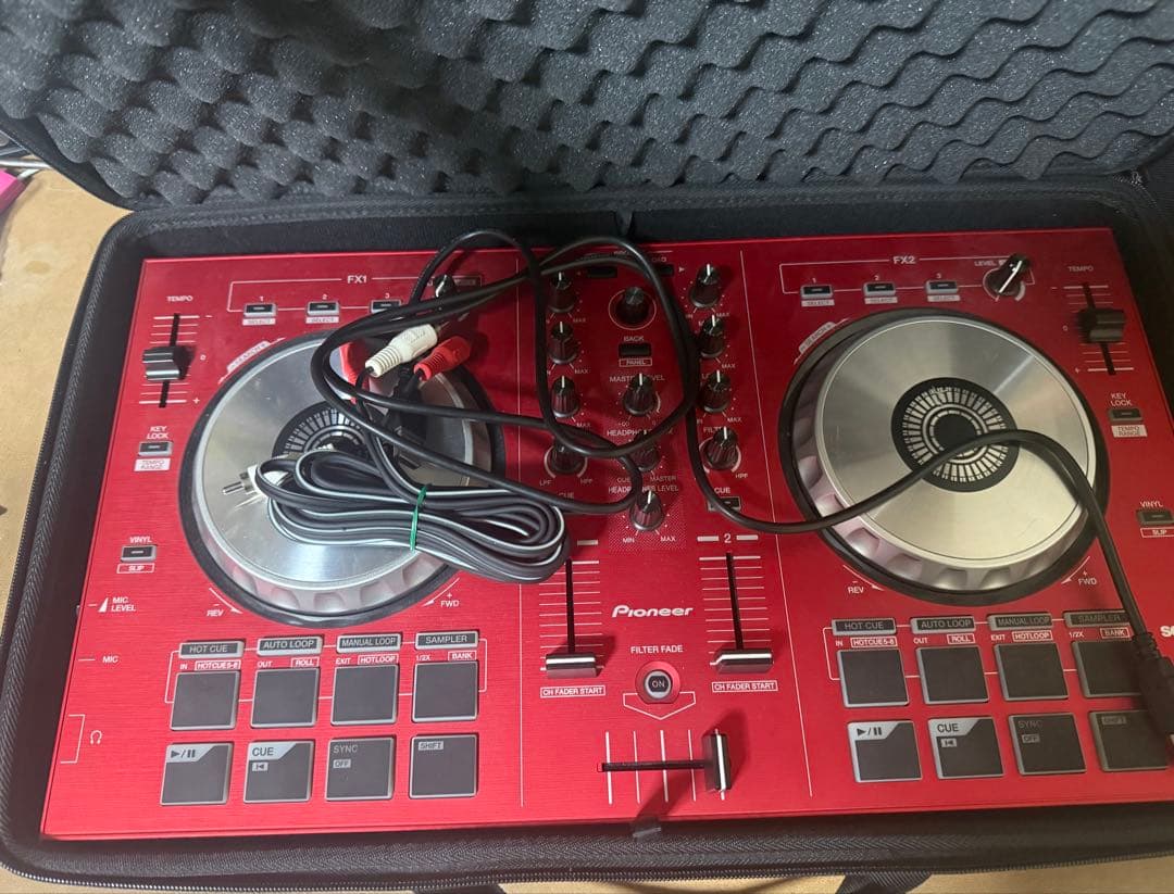Pioneer DDJ SB 赤 レッド オマケ付き