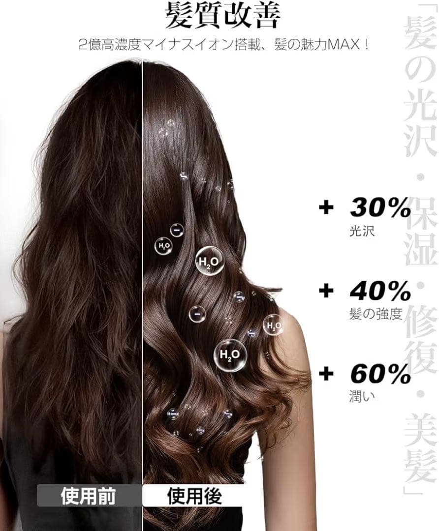 ✳️ ドライヤー　大風量 高速ヘアドライヤー　小型 コンパクト 静音 軽量 旅行