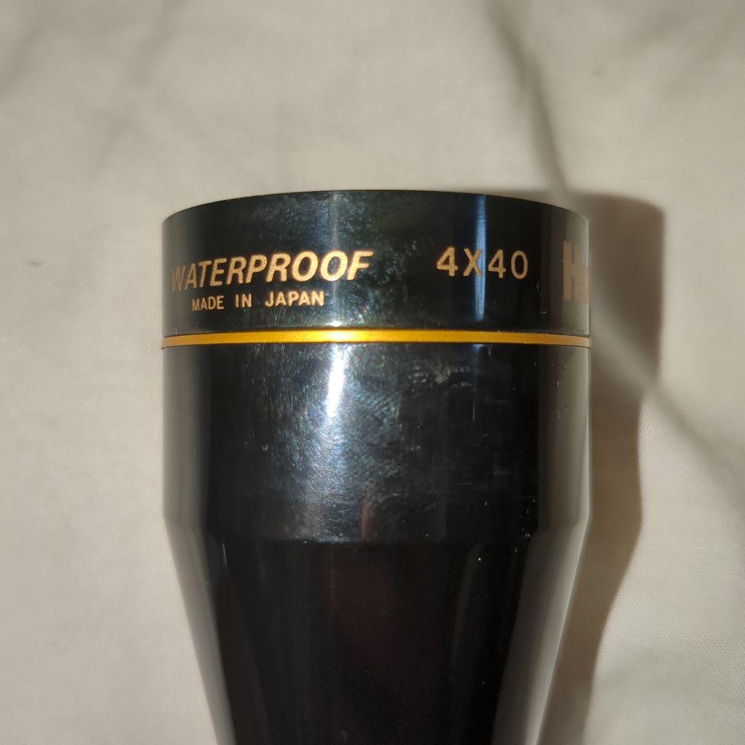 実物　日本製　HAKKO ライフルスコープ　4×40　ハッコー商事