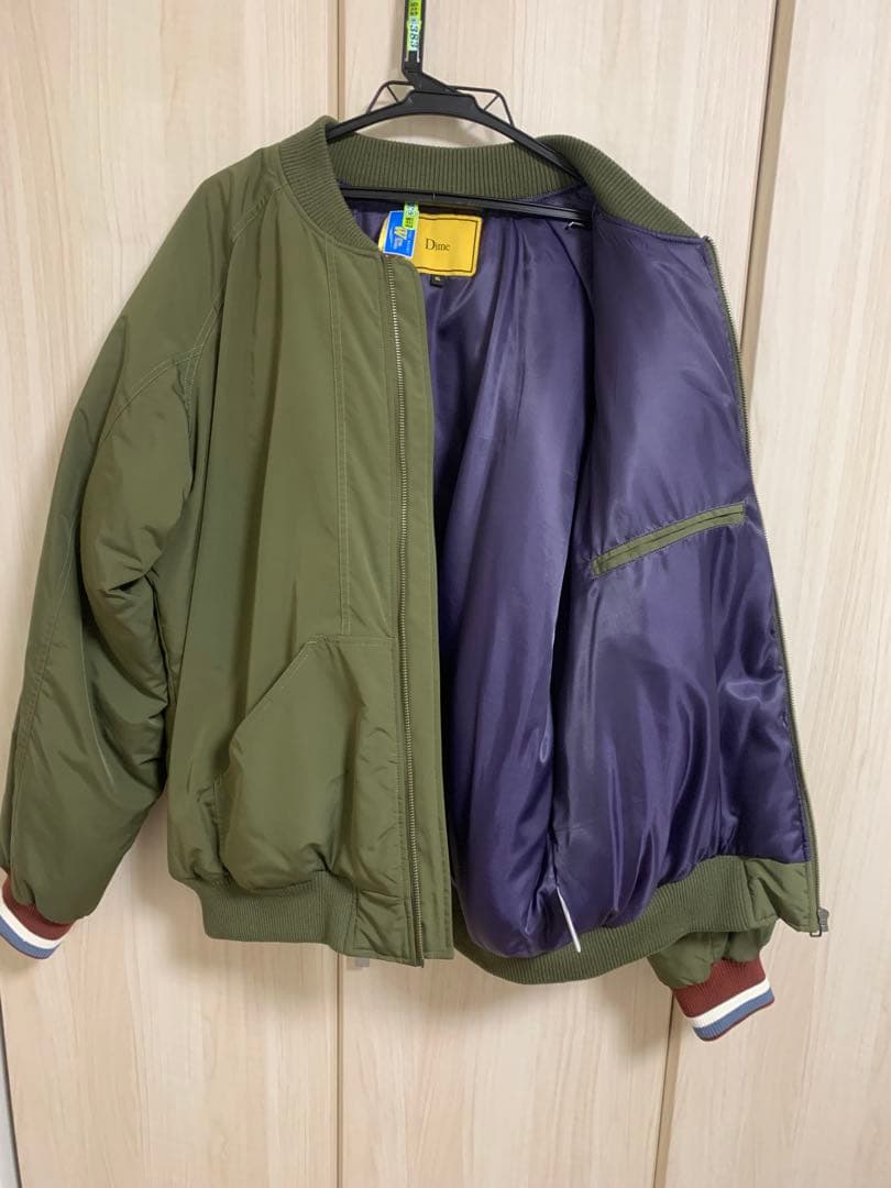 【完売品】Dime ダイム　ボンバージャケット　Bomber Jacket XL