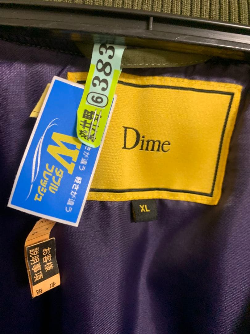 【完売品】Dime ダイム　ボンバージャケット　Bomber Jacket XL