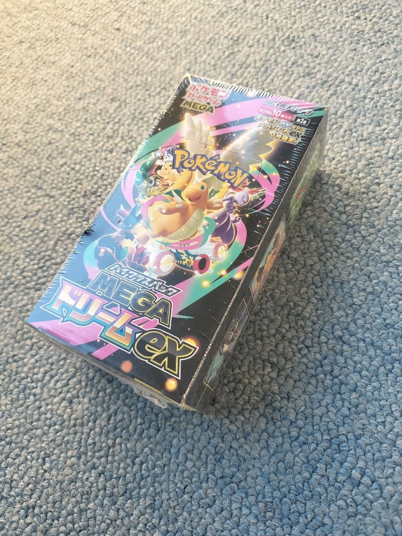 ポケモンカード MEGA ドリームex1BOX　メガブレイブ1BOXシュリンク付