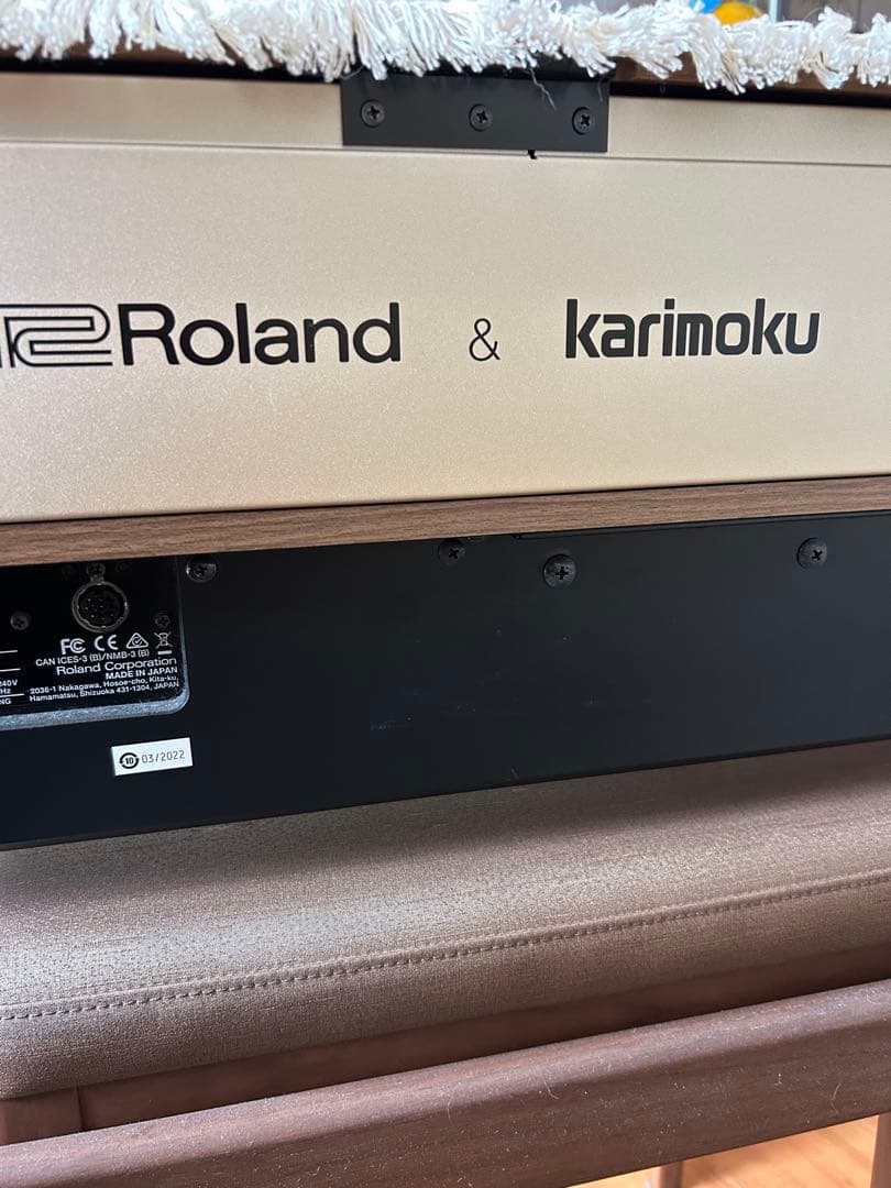 【送料込み】22年製　Roland Kiyora KF-10 ウォールナット